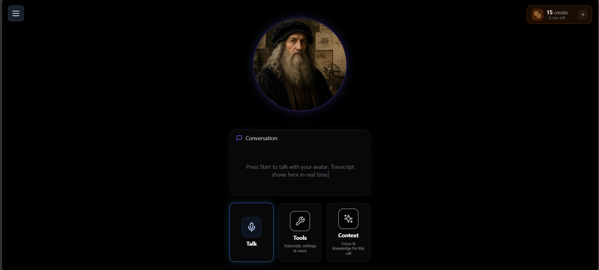 Rolemodel AI screenshot