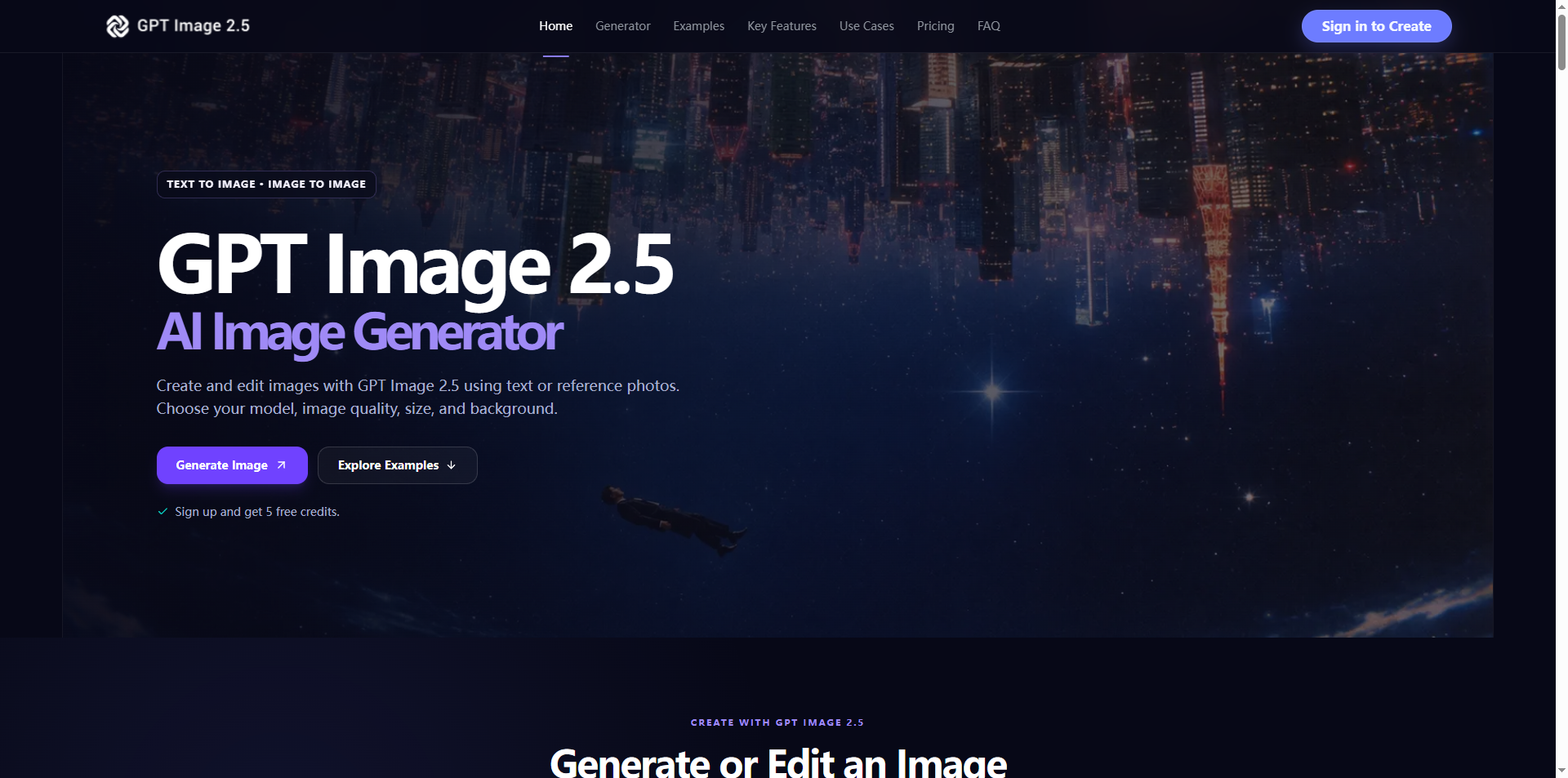 GPT Image 2.5 AI screenshot
