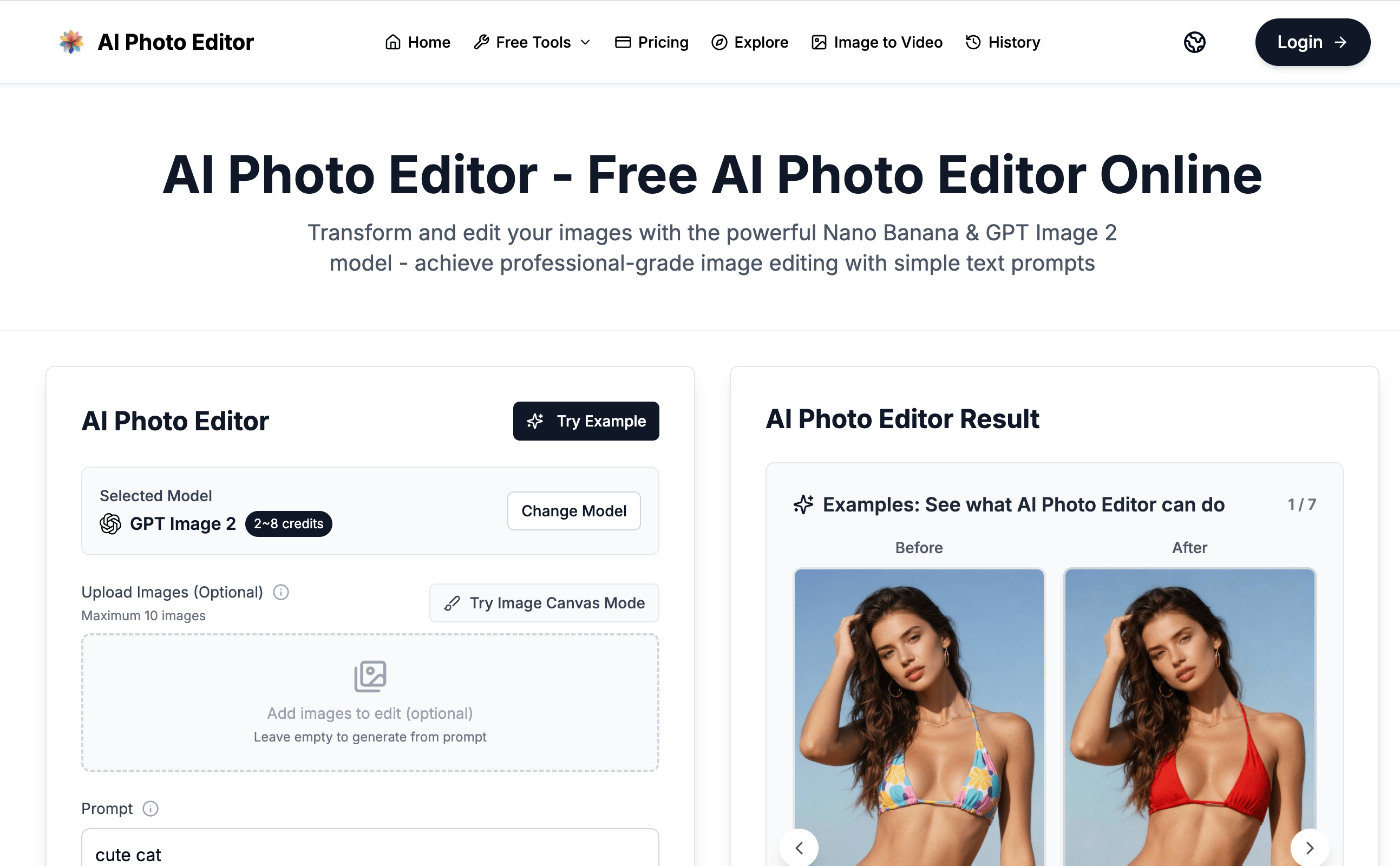 AI Photo Editor screenshot
