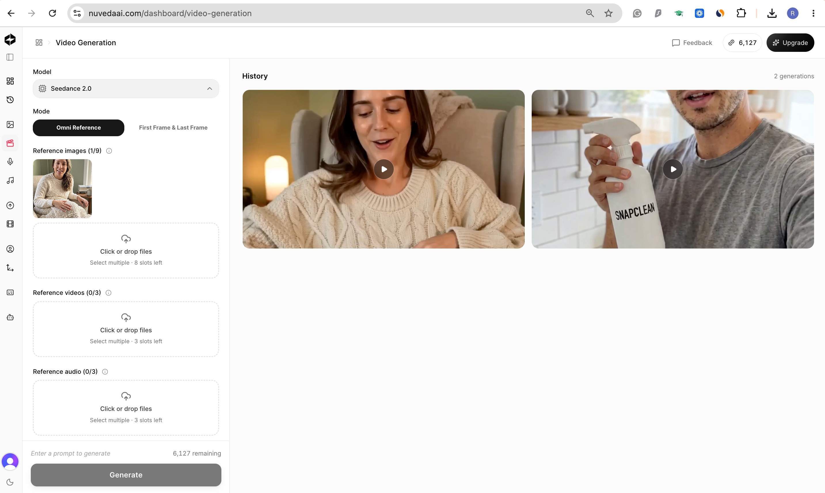 Nuveda AI screenshot