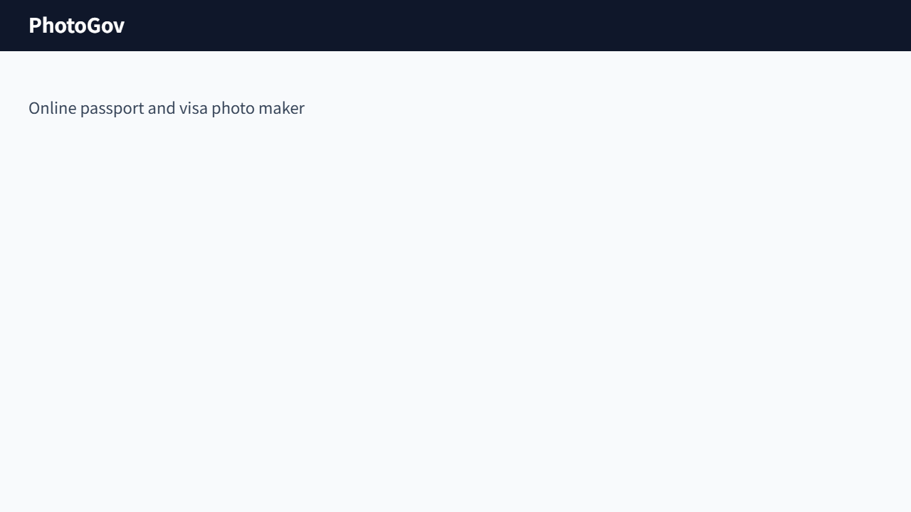 PhotoGov screenshot