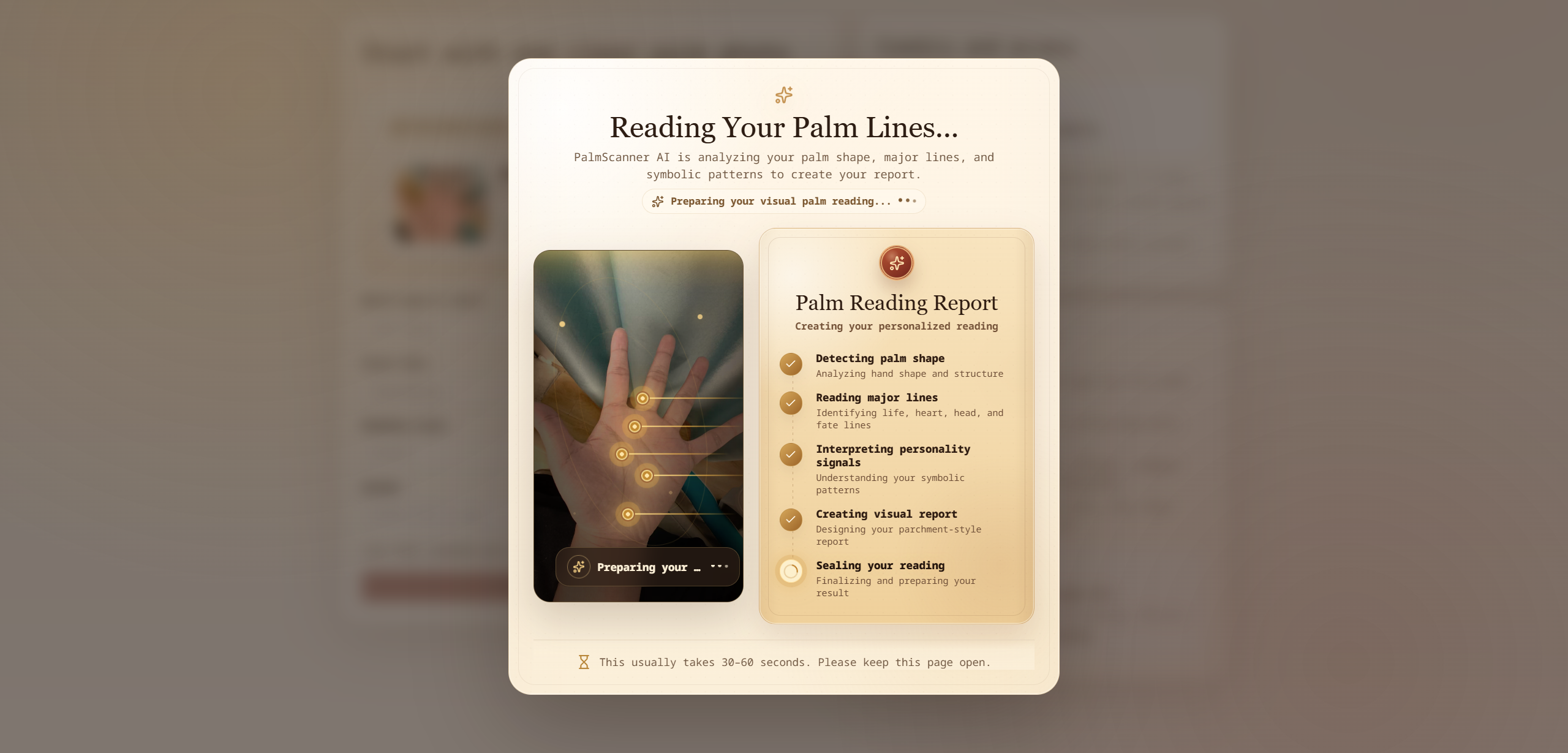 PalmScanner AI screenshot