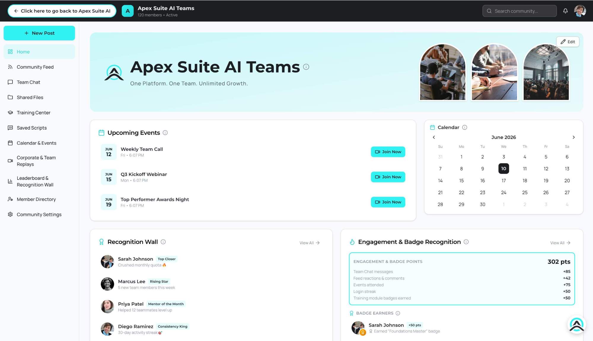Apex Suite AI screenshot