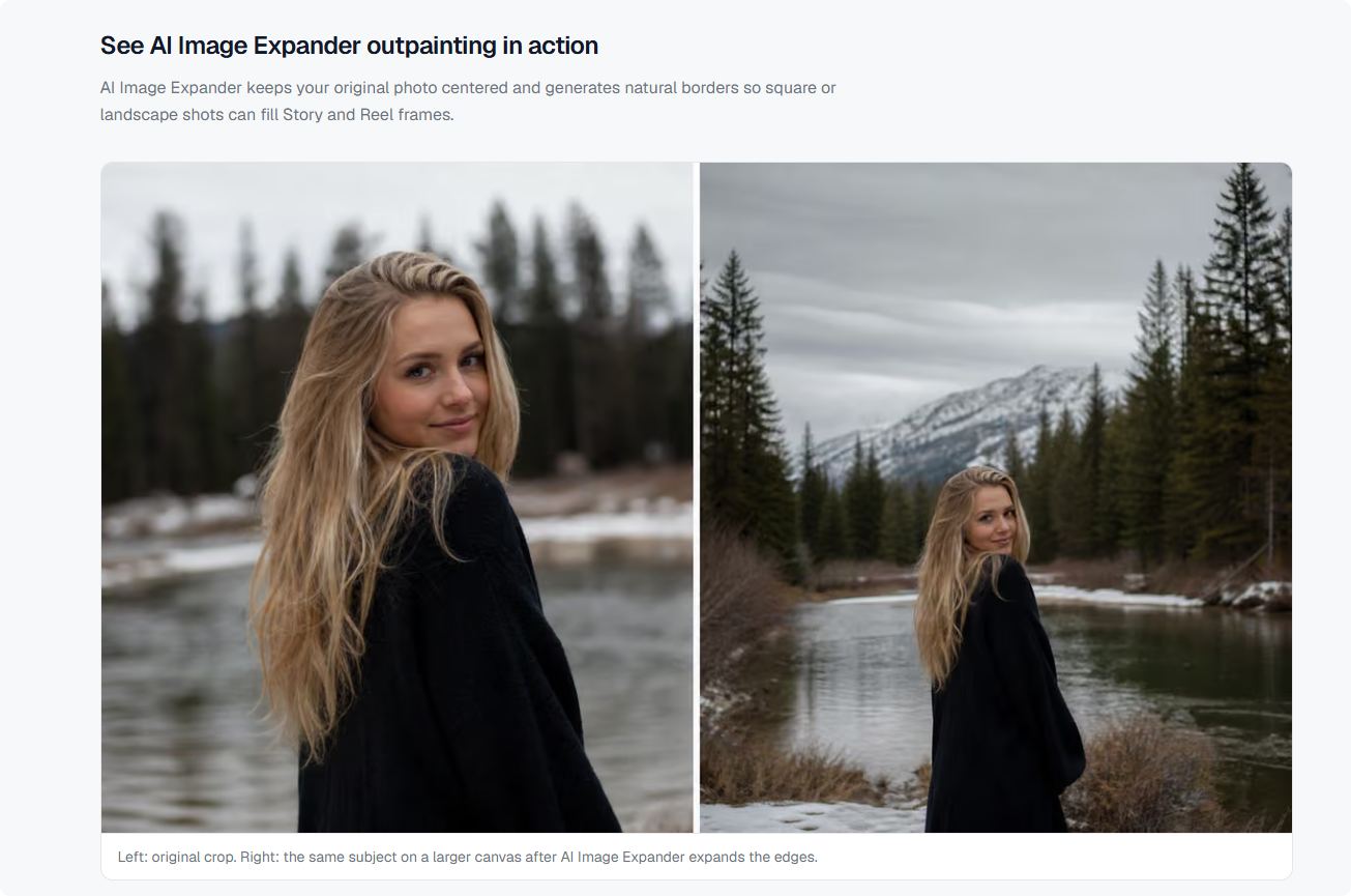 AI Image Expander screenshot