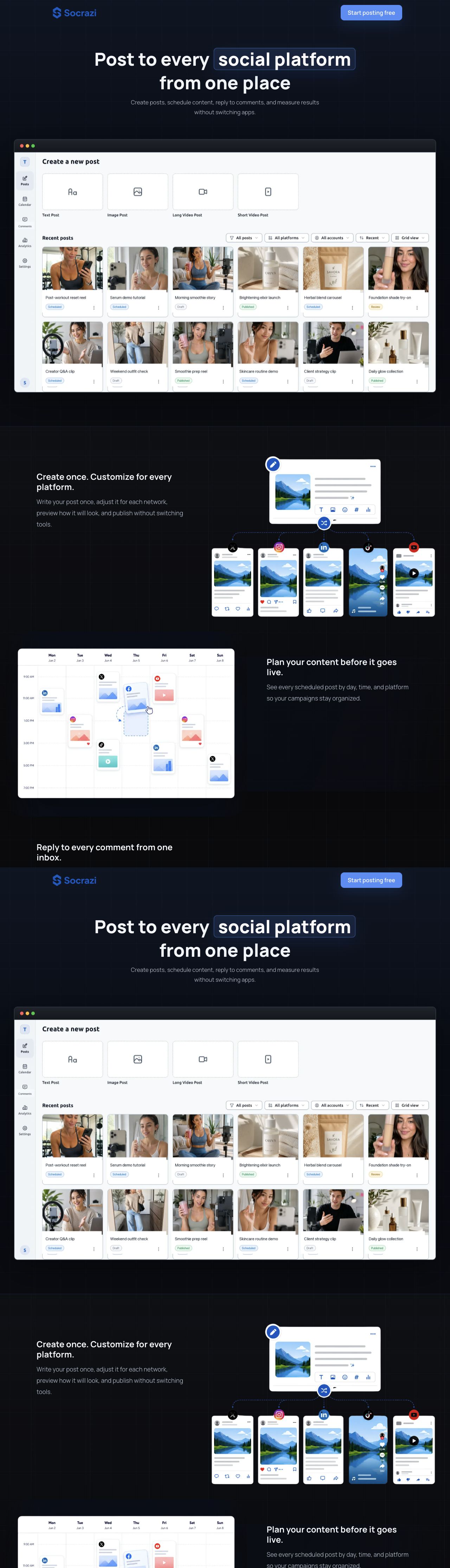 Socrazi screenshot