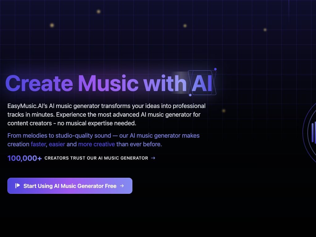 EasyMusic.AI screenshot