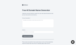 ai domain name generator 2