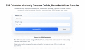 bsa calculator1 3