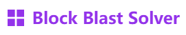 home 8 block blast solver 8