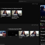 selects ai video editor ui interface 1