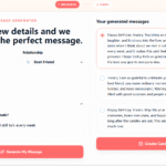 generate my message 1