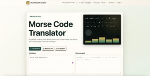 morse code translator截图1 5